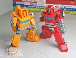 Magic Square MS-B01A Architect Inferno & MS-B02A Fire Extinguisher Grapple Metallic Color Version Set Of 2 -Happy Toy Store cc71a0d187