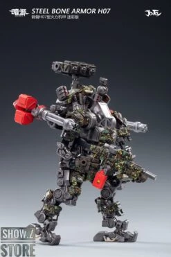 JoyToy Source 1/25 H07 Steel Bone Attack Mecha Jungle Camouflage W/ Pilot -Happy Toy Store cca1d8883d