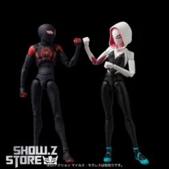 Sentinel Toys SV-ACTION Spider-Man: Into The Spider-Verse Spider-Gwen & Spider-Ham -Happy Toy Store d123205dc8