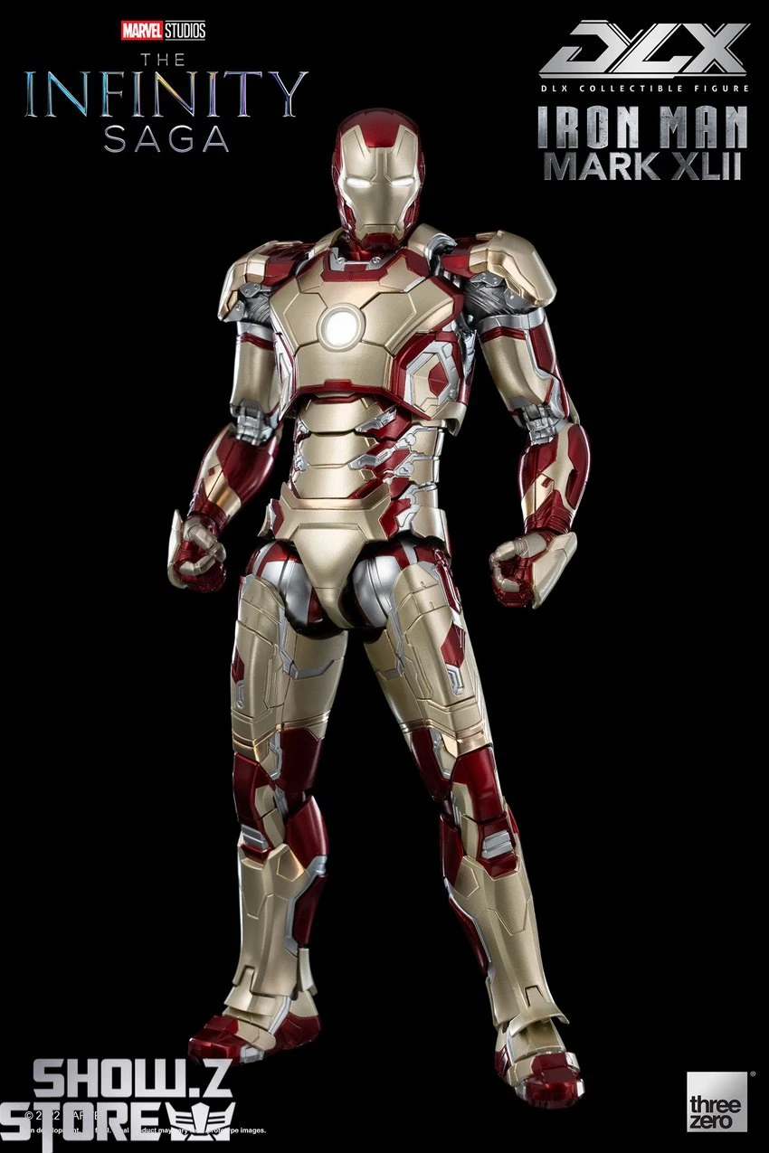 Threezero 1/12 Marvel Studios The Infinity Saga DLX Iron Man Mark 42 5 Threezero 1/12 Marvel Studios The Infinity Saga DLX Iron Man Mark 42 - Image 3