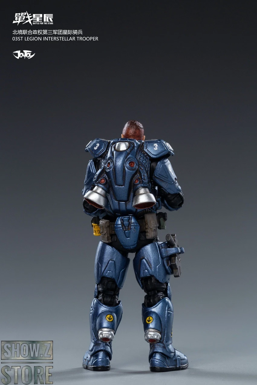 JoyToy Source 1/18 The 3rd Legion Interstellar Trooper Set Of 3 9 JoyToy Source 1/18 The 3rd Legion Interstellar Trooper Set Of 3 - Image 7
