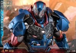 Hot Toys HotToys HT MMS547D34 1/6 Avengers: Endgame Iron Patriot Iron Man Collectible Figure -Happy Toy Store d7c2bfd442