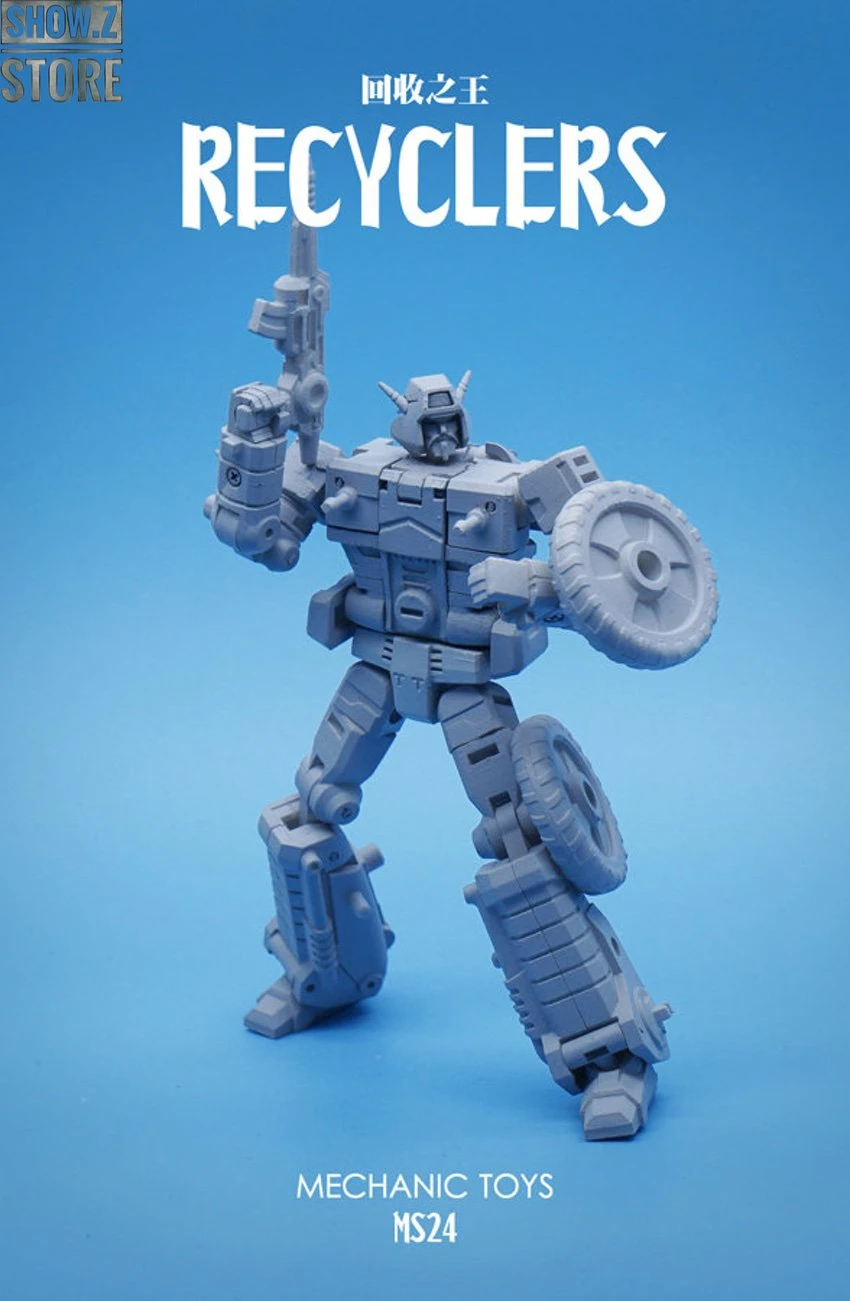 MechFansToys Mechanic Studio MS-24 Garbage Man Wreck-Gar 22 MechFansToys Mechanic Studio MS-24 Garbage Man Wreck-Gar - Image 20