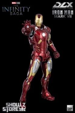 Threezero 1/12 Marvel Studio The Infinity Saga DLX Iron Man Mark 7 -Happy Toy Store da0249fedb