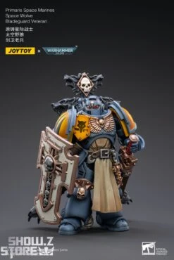 JoyToy Source 1/18 Warhammer 40K Space Wolves Bladeguard Veteran 18 JoyToy Source 1/18 Warhammer 40K Space Wolves Bladeguard Veteran -Happy Toy Store dabe1ea02d