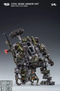 JoyToy Source 1/25 H07 Steel Bone Attack Mecha Jungle Camouflage W/ Pilot -Happy Toy Store dc5d9229d8