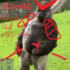 Daban DB Powered Red & 150 Gerbera Straight Upgrade Kit For 1/100 MG MBF-P02 MBFP02 Gundam Astray Red Frame -Happy Toy Store e20f105c6e