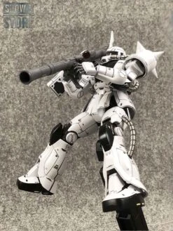 Metal Soldier MS 1/100 MS-06J MS06J Zaku II White Ogre Gundam Mobile Suit -Happy Toy Store e21f898cbb