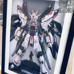 ChenFu Studio GAT-X105+AQM/E-X01 Aile Strike Gundam 3D Wall Art Decoration Picture -Happy Toy Store e3b76d938e