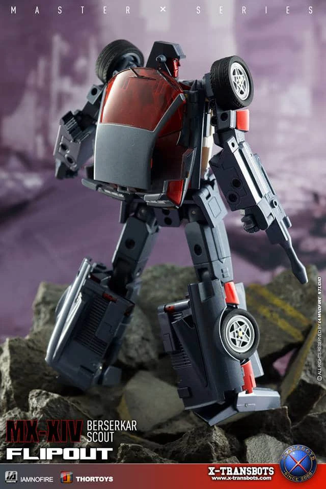 XTransbots Monolith Combiner MX-XIV MX-14 Flipout Wildrider 17 XTransbots Monolith Combiner MX-XIV MX-14 Flipout Wildrider - Image 15