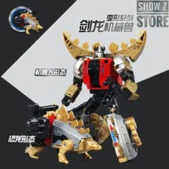 Black Mamba H6002-4B Raptor Slash & H6002-7B Robot Force Volcanicus Oversized Combiner Set Of 6 -Happy Toy Store e83fb83662