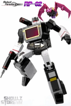 [Pre-Order] Robot Paradise RP-02 Acoustic Blaster Soundblaster W/ Ratbat -Happy Toy Store e8dc8e0bb0