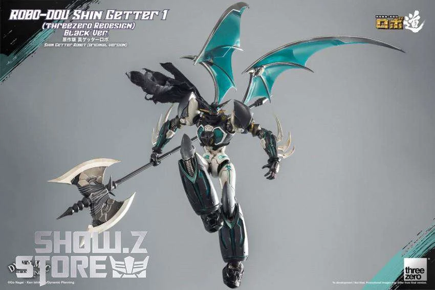 Threezero Shin Getter Robot Shin Getter 1 Black Version 10 Threezero Shin Getter Robot Shin Getter 1 Black Version - Image 8