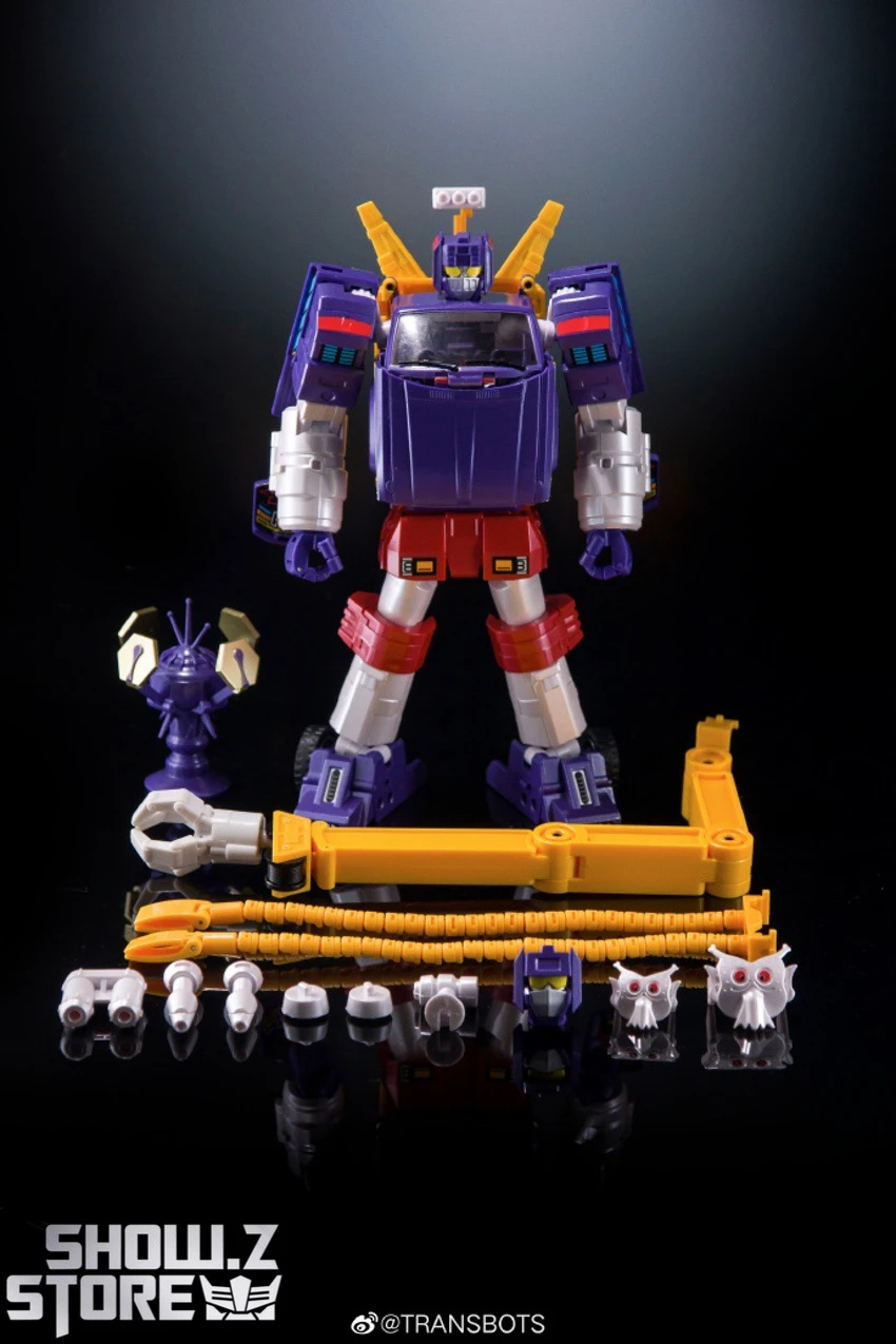 XTransbots MX-9B Paean Hoist Diamond Blue Version 21 XTransbots MX-9B Paean Hoist Diamond Blue Version - Image 19