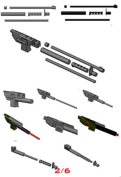 Shockwave Lab SL-31 MP-4 Beast War Dinobot Weapon Upgrade Kit -Happy Toy Store efc8c2d57f