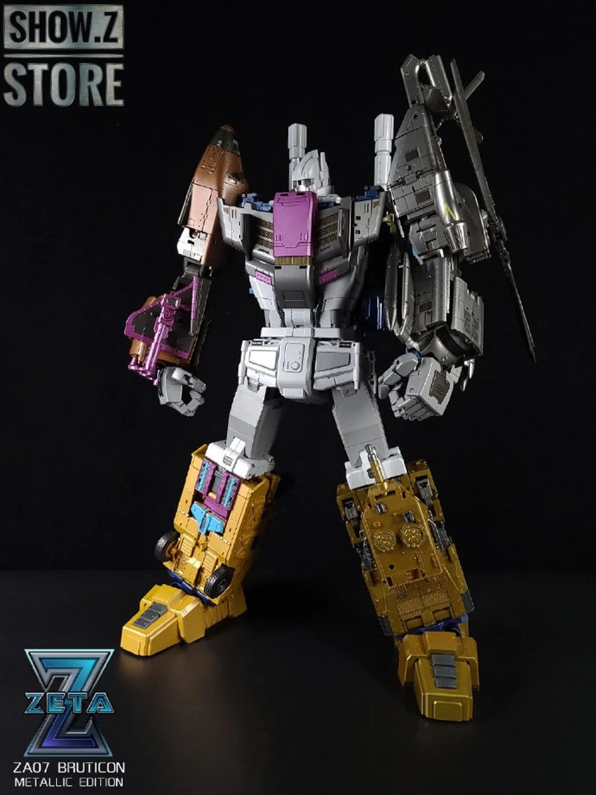 Zeta Toys ZA-07 Bruticon Bruticus Metallic Edition Full Set Of 5 8 Zeta Toys ZA-07 Bruticon Bruticus Metallic Edition Full Set Of 5 - Image 6