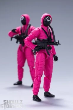 Red Suit 1/18 Red Clothes Man Circular, Triangle & Square Set Of 3 -Happy Toy Store f2a2391653