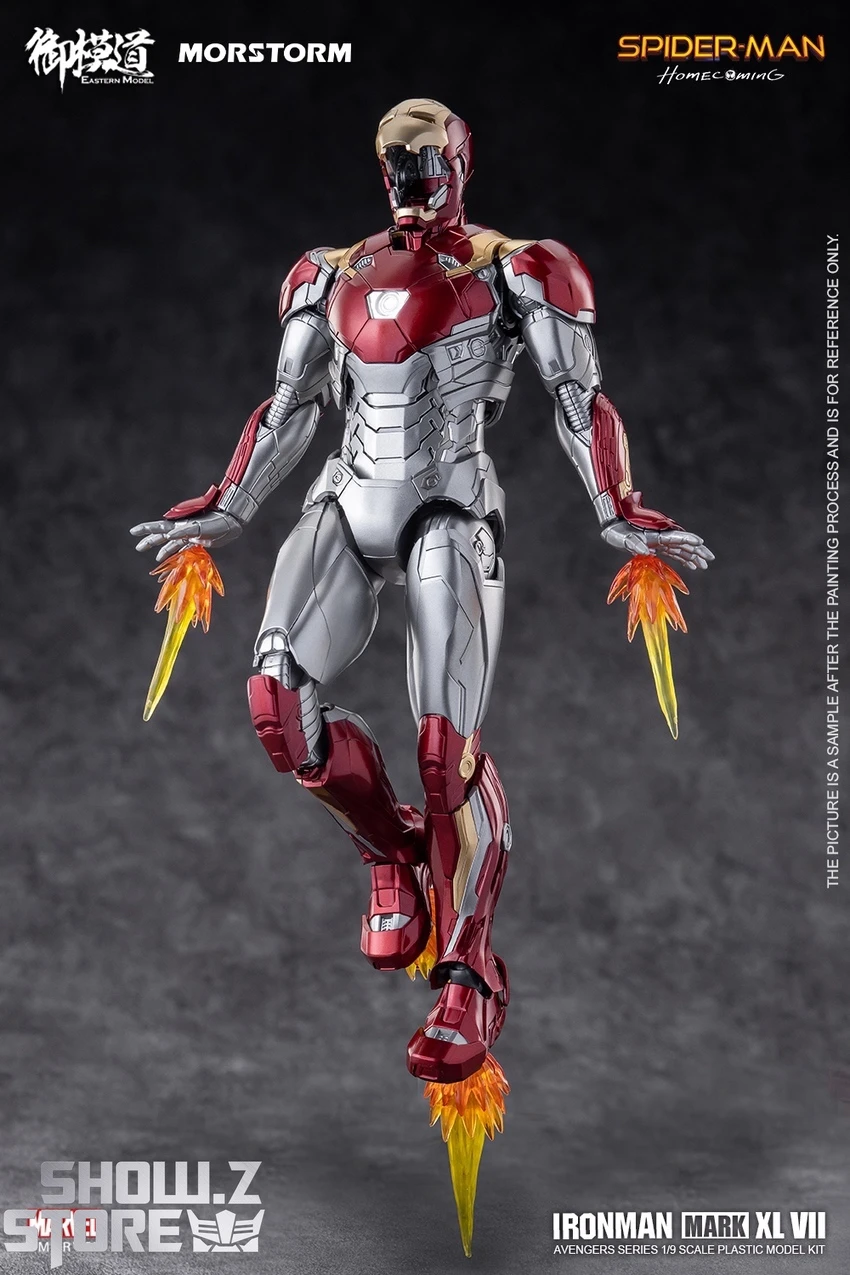 Eastern Model 1/9 Iron Man Mark 47 Pre-painted Model Kit Deluxe Version 7 Eastern Model 1/9 Iron Man Mark 47 Pre-painted Model Kit Deluxe Version - Image 5