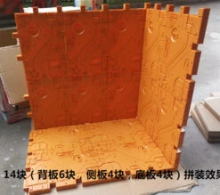 Toyworld Display Bases 2 Pieces Orange Color -Happy Toy Store f4d545e5b3