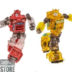 NewAge H25T Herbie Bumblebee & H26T Vanishing Point Cliffjumper Clear Version Set Of 2 -Happy Toy Store f59c57e807