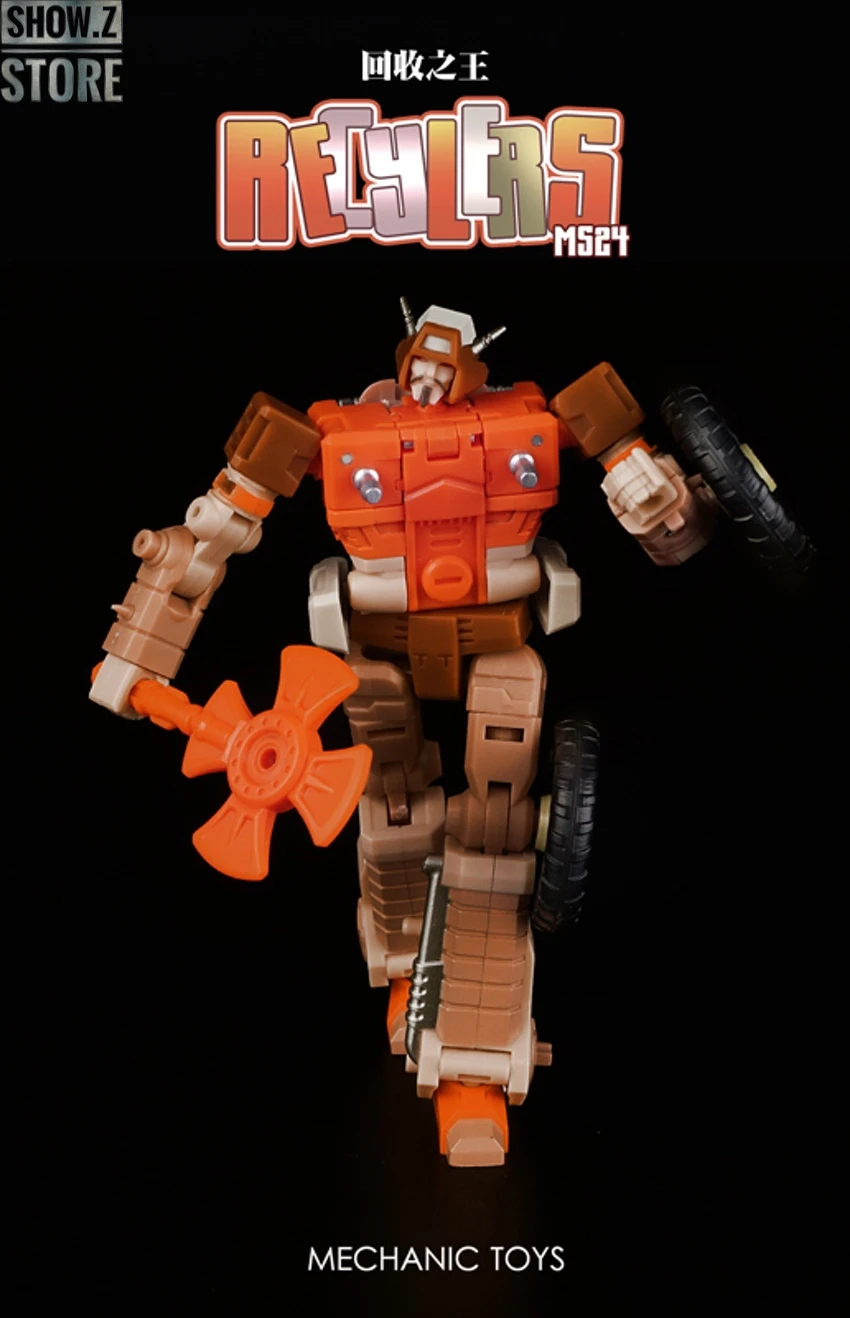MechFansToys Mechanic Studio MS-24 Garbage Man Wreck-Gar 11 MechFansToys Mechanic Studio MS-24 Garbage Man Wreck-Gar - Image 9