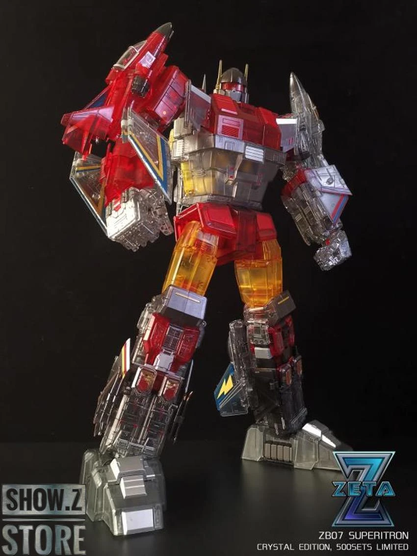 Zeta Toys ZB-07 Superitron Superion Clear Version Giftbox Set Of 6 8 Zeta Toys ZB-07 Superitron Superion Clear Version Giftbox Set Of 6 - Image 6