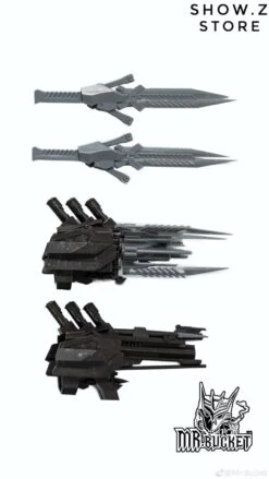 Mr-Bucket MR-02 Weapons Upgrade Kit Unique Toys UT R-01 Peru Kill AOE Lockdown -Happy Toy Store ff8364b06d